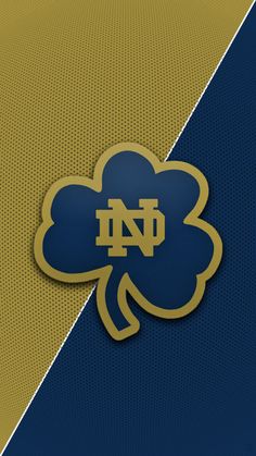 the logo for the university of north carolina on a blue and gold background