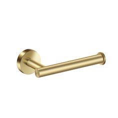 an image of a brass toilet roll holder