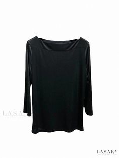 Lasaky - Womens Stylish Casual Top with Slim Fit Design and Sexy V-neck, Three-quarter Sleeves Casual Top, Three Quarter Sleeves, Quarter Sleeve, Olivia Mark, Three Quarter, Casual Tops, Slim Fit, Sleeve Length, V Neck