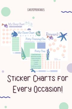 sticker chart for every occasion