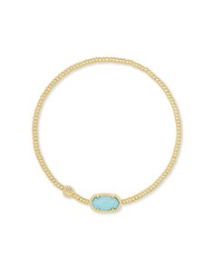 An easy addition to your everyday stack, we love the Grayson Gold Stretch Bracelet in Light Blue Magnesite for its iconic stone shape and just a touch of sparkle - and know you will too. The best part? It's designed to fit any wrist. Gold Stretch Bracelet, Kendra Scott Bracelet, Preppy Jewelry, Rose Gold Quartz, Kendra Scott Necklace, Jewelry Accessories Ideas, Jewelry Essentials, Jewelry Lookbook, Kendra Scott Jewelry