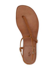 Polo Ralph Lauren buckle-fastened Leather Sandals - Farfetch Leather T-strap Sandals With Toe Loop And Buckle Closure, Brown Leather T-strap Sandals With Buckle, Brown Leather T-strap Sandals With Buckle Closure, Classic Brown Slingback Sandals With Round Toe, Brown T-strap Sandals With Ankle Strap, Classic Brown T-strap Sandals With Open Toe, Leather T-strap Sandals With Buckle Closure, Leather T-strap Sandals With Leather Lining, Classic Brown Open Toe T-strap Sandals