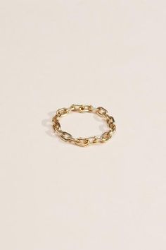 Doublemoss Jewelry - Catena 14k Gold Chain Ring Gold Chain Ring, Dream Prom, Fake Jewelry, Handmade Chain, Dream Outfits, Linking Rings, Gold Hands, Fine Jewelry Designers, Chain Ring