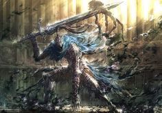 Artorias The Abysswalker, Dark Souls Artorias, Sif Dark Souls, Arte 8 Bits