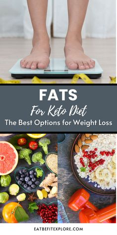 Image with keto foods and weighing scale