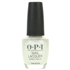 OPI Kyoto Pearl is a soft, subtle shade of white nail lacquer with an irresistibly shimmery satin finish inspired by the iridescence of a priceless Japanese pearl. Whether you love a clean, crisp white polish alone or you use it as a blank canvas for colorful nail art, youve found your holy grail. Pair this polish with OPI Natural Base Coat and Top Coat for a flawless finish. Size: .5-ounce. Opi Kyoto Pearl, Pearl Nail Polish, Pearl Nail, Color For Nails, Japanese Pearls, Gel Lamp, Colorful Nail Art, Colorful Nail, Shine Nails