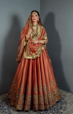 Peach Clothes, Bridal Lehenga Designs, Latest Bridal Lehenga, Latest Bridal Dresses, Indian Bridal Lehenga, Bridal Dress Fashion