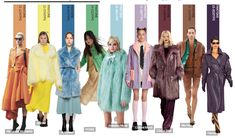 Fashion Trend Report, Fashion Trend Board, Fall Winter Fashion Trends, Fashion Trend Forecast, Color Forecasting, Color Trends Fashion, Fashion Forecasting, Fashion Trends Winter, Spring Fashion Trends