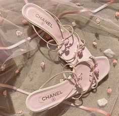 Funky Shoes, Pink Chanel, Cute Heels, Movie Fashion, Shoe Inspo