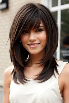 28+ Long Hairstyles for Fine Hair Women 2 Long Hairstyles For Fine Hair, Rich Girl Hair, Fine Flat Hair, Hairstyles For Fine Hair, Inspo Hair, Long Hair Tips, Mom Hairstyles, Flat Hair