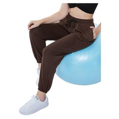 Stay stylish and comfortable in our women's baggy sweatpants featuring a unique design with two side pockets and an adjustable drawstring wide elastic waist for a custom fit. These wide-leg pants with elastic cinch bottom offer a loose fit and athletic look. The active high-waisted sweatpants are perfect for workouts, lounging, and casual wear in spring, fall, and winter. With extra-long length and fleece fabric, these joggers provide warmth and style. The convenient two side pockets allow you t Fall Sweatpants, Long Sweatpants, Womens Joggers, Comfy Lounge Pants, Casual Lounge Wear, High Waisted Sweatpants, Workout Pants Women, Sweatpants For Women, Sweatpants Women