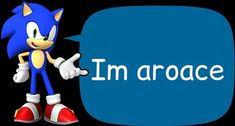 a blue speech bubble with the words i see you swimming on it and an image of sonic