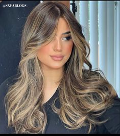 Curtain Bang Haircut, Bang Haircut Ideas, Bang Haircut, Highlights Brown Hair Balayage, Ash Blonde Hair Balayage, Light Brunette Hair, Blonde Hair With Roots, Rambut Brunette