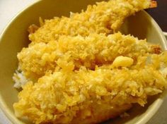 a close up of a bowl of food on a table