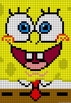 an image of a pixellated face on a yellow background