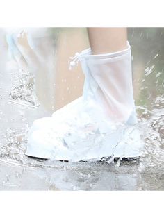 1 Pair Of Reusable Silicone Shoe Covers, Waterproof, Non-Slip, Thick And Wear-Resistant Silicone Shoe Covers For Men And Women, Silicone Outdoor Shoe Covers, Latex Cycling Rain Boot Covers, Reusable Dustproof, Waterproof, Thick And Non-Slip Wear-Resistant Shoe Covers, Non-Slip Rubber Rain Boots Overshoes, Outdoor Rainy Day Accessories Multicolor    PVC Plain,Textured Pattern    Luggage & Travel Gear, size features are:Bust: ,Length: ,Sleeve Length: Flexible Shoes, Womens Waterproof Boots, Womens Hiking Shoes, Mens Rain Boots, Rain Shoes, Plastic Shoes, Waterproof Shoes, Shoe Covers, Hiking Women