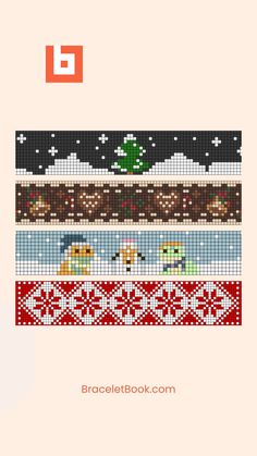 a cross stitch pattern with the words,'christmas time is here '