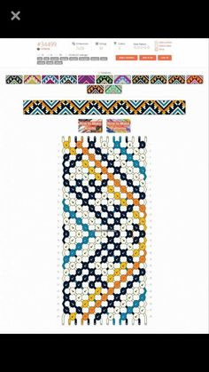 a cross stitch pattern is shown on the app store's website page, which shows an