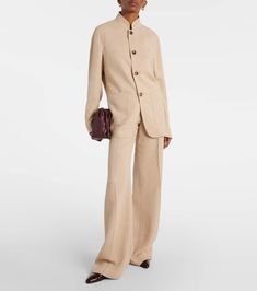 Find LORO PIANA Spagna Linen Crêpe Jacket on Editorialist. Material: 100% linen. Care instructions: dry clean. Made in Italy. Designer color name: Dune Beige. Closure: buttoned front. Pockets: patch pockets. Lining: 100% silk. Quarter-lined. Luxury Linen Workwear Outerwear, Luxury Linen Outerwear For Office, Luxury Linen Blazer For Fall, Beige Linen Outerwear For Office, Elegant Linen Outerwear In Neutral Color, Cream Linen Outerwear For Work, Elegant Neutral Linen Outerwear, Beige Linen Outerwear For Work, Elegant Beige Linen Outerwear