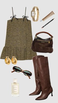 Tweed Set Outfit, New Era Outfit, London Outfit, Types Of Fashion Styles, Look Fashion, Classy Outfits, Pretty Outfits