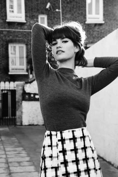 IN PROFILE: Downton Abbey's Lily James channels 60s vibes - Wonderland Magazine 60s Vibes, Jean Shrimpton, Bridget Bardot, Swinging Sixties, 60s Style, Sharon Tate, Sixties Fashion, Lily James, Jane Birkin