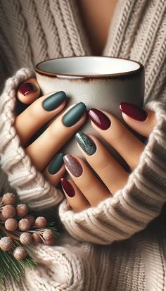 September Nails, November Nails, Fall Nail Trends, Fall Gel Nails, Amazing Nails, Makijaż Smokey Eye, Fall 24, Cute Gel Nails, Beauty Inspo