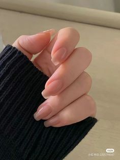 Pink Gel, Clear Nails, Healthy Nails