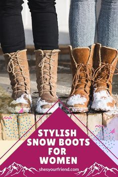 Womens Water Proof Boots, Women’s Winter Boots 2022, Best Snow Boots Woman, Best Winter Boots Women, Stylish Boots For Women, Snow Boots Outfit, Stylish Snow Boots, Shoe Hacks, Ugg Snow Boots