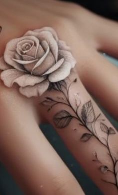 Elvis Tattoo, Drawing Roses, Wrist Tattoos Words, Fierce Tattoo, Watercolor Tattoo Ideas, Pretty Flower Tattoos, Small Finger Tattoos, Mom Tattoo Designs