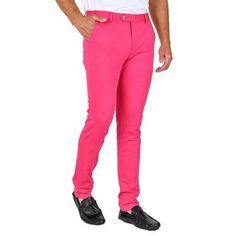 New! Basic Solid Fuchsia Chino Dress Pants - Slim/Straight - Men 1. 100% Viscose 2. Elastic Waist Band For Comfort & Stretch 3. Light Weight Fabric 4. Dry Clean Only 5. Made In China Fitted Pink Dress Pants With Straight Leg, Pink Fitted Straight Leg Dress Pants, Fitted Pink Straight Leg Dress Pants, Casual Fitted Pink Dress Pants, Fitted Pink Dress Pants For Summer, Casual Pink Dress Pants For Summer, Spring Pink Straight Leg Dress Pants, Pink Stretch Straight Leg Dress Pants, Pink Summer Dress Pants With Pockets