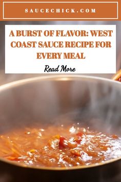 West Coast Sauce Recipe