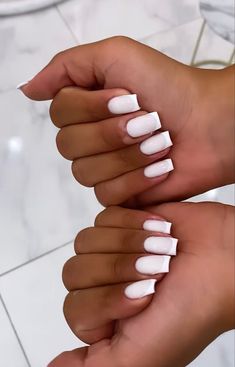 Solar Nails, Acrylic Toes, Nails Simple, White French, Art Nails, Nails Inspo