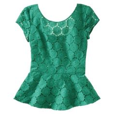 #DENIZENdatenight Peplum Lace, Lace Peplum, Target Style, Style And Grace, Dress To Impress, Peplum Top, Ruffles, Shirt Style, Lace Top