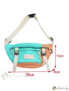 Bird in Bag - Womens Streetwear Hip-Hop Fanny Pack Crossbody Shoulder Bag Casual Outdoor Travel Bag Casual Belt Bag With Removable Pouch For School, Trendy Outdoor Belt Bag With Zipper Pocket, Trendy Belt Bag With Pockets For Outdoor, Casual Green Chest Bag With Cell Phone Pocket, Trendy Belt Bag With Pockets For Outdoor Activities, Trendy Belt Bag With Removable Pouch For Outdoor, Casual School Belt Bag With Cell Phone Pocket, Casual Belt Bag With Cell Phone Pocket For School, Casual Blue Belt Bag For Outdoor