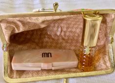 Merle Norman Eyeshadow & Cologne Set in Makeup Bag The Old Days, Sweet Memories