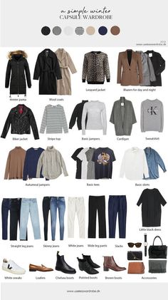 Minimalist Wardrobe Capsule, Capsule Wardrobe Basics, Classic Capsule Wardrobe, Minimal Wardrobe, Mode Tips