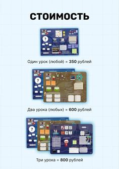 an info sheet showing the different types of electronic devices in russian and english, with instructions on how to use them