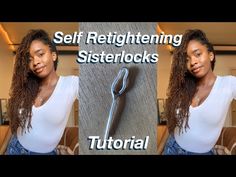 Retightening Your Locs At Home | Sisterlocked Twist Out 4c Hair, Sisterlocks Installation, Flat Twist, Twist Outs