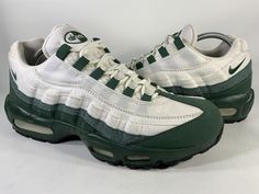 Model: Nike Air Max 95 Condition: Great US Size: 10 Style number: BV9205-300 OG Box: No SANITIZATION: All Shoes are sanitized upon receiving them. Shoes are kept in an air conditioned room with an air purifier running at all times. SHIPPING: Purchases are shipped within one business day. International buyers are responsible for Import charges, taxes, customs charges, etc. These are charges that I have no control over and cannot influence. AUTHENTICITY: All of my shoes are 100% authentic. I check tags, font, stitching, materials, box, codes, spacing, etc. I have been selling sneakers for over seven years and have authenticated thousands of pairs of shoes. So buy with confidence! RETURNS: Domestic: I accept returns within 30 days of purchase. If you have an issue with a purchase, please mess Us Size 10, Hype Shoes, My Shoes, Streetwear Fashion Women, Nike Air Max 95, Air Max 95, Nike Fashion, Athletic Fashion, Sketchers Sneakers