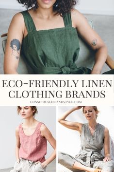 Not Perfect Linen, Linen Outfits, Blouse Ideas, Ethical Clothing Brands, Sustainable Clothing Brands, Trendy Blouse, Linen Fashion, Ethical Fashion Brands, Slow Fashion Brands