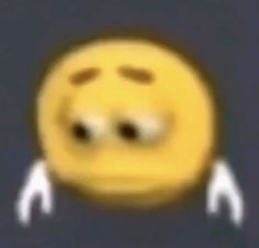 a yellow smiley face with two white arrows sticking out of it's mouth and eyes