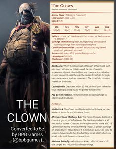 the clown is shown in an advertise for its own game, and it appears to be coming soon