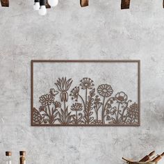 Metal Kitchen Wall Art Spring Gift  Above the Bed Decor Wildflower Metal Wall Art, Floral Landscape Metal Wall Sculpture, Living Room Flower Metal Wall Decor, Botanical Floral Over Bed Wall Art Dorm Decor Gift Wildflower Metal Wall Art, Flower Plants Metal Wall Sculpture, Living Room Flower Metal Wall Decor, Botanical Floral Wall Art Gift Elevate your home decor with a beautiful metal sign. Made with 18 gauge steel and powder coated in your choice of 5 colors, this sign is built to withstand the elements for years of enjoyment. Add a touch of elegance to your home on the inside, outside, or both! * 18 Gauge Steel* 5 Color Options (Black, Red, White, Copper, Silver)* 6 Sizes - 36", 30", 24", 18", 14", 12" *Selected size is based on the maximum height or width of the sign depending on physic Over Bed Wall Art, Above The Bed Decor, Kitchen Metal Wall Art, Bed Wall Art, Floral Landscape, Wall Art Dorm, Wall Art Flower, Flower Plants, Metal Wall Sculpture