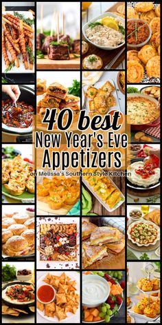 Browns this round-up of the Best New Year's Eve Appetizers that you can use all year long! #party #newyear #christmas #footballfood #superbowl #gamedaysnacks