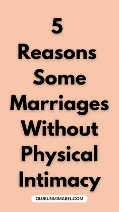 5 Reasons Some Marriages Thrive Without Physical Intimacy Marriage Psychology, Marriage Without Intimacy, Marriage Help, Physical Intimacy, Couples Counseling, Healthy Marriage, Successful Marriage