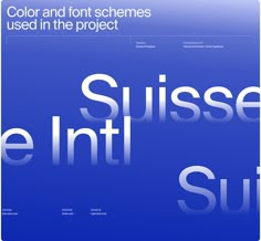 a blue poster with the words sussee intl in white letters on it