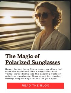 Unravel the magic of polarized sunglasses with us! Learn how they transform your vision and add a dash of cool to your look. Invisible Hand, Watery Eyes, Light Wave, Watercolor Wash, Concrete Jungle, Confidence Boost, Magic Wand, Vintage Cat, Sleek Fashion