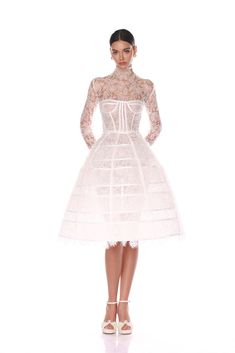 Arabella Lace Midi Dress | La Danse Blanche | Fall 2024 Bridal – BRONX AND BANCO Bronx And Banco, Lace Midi, Lace Midi Dress, Fall 2024, Bronx, Midi Dress, Lace, Free Shipping, White