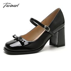 Tavimart Black bow retro high heels Mary Jane College women's single shoes Bow Ponytail, Mary Jane High Heels, Dress Women Elegant, Girls Sweet, Mary Jane Heels, Black Bow, Prom Party Dresses, Womens Midi Dresses, Mary Janes