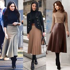 Classy Winter Outfits, Mode Chanel, Amal Clooney, Winter Skirt, Trendy Fall Outfits, Stylish Work Outfits, Modest Fashion Outfits, Winter Mode